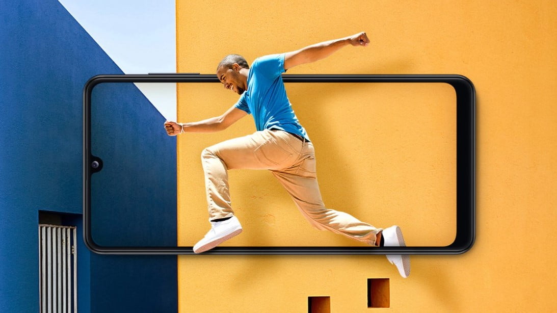 صفحه نمایش گلکسی A31