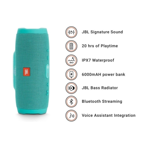 اسپیکر بلوتوثی قابل حمل جی بی ال Charge 3
