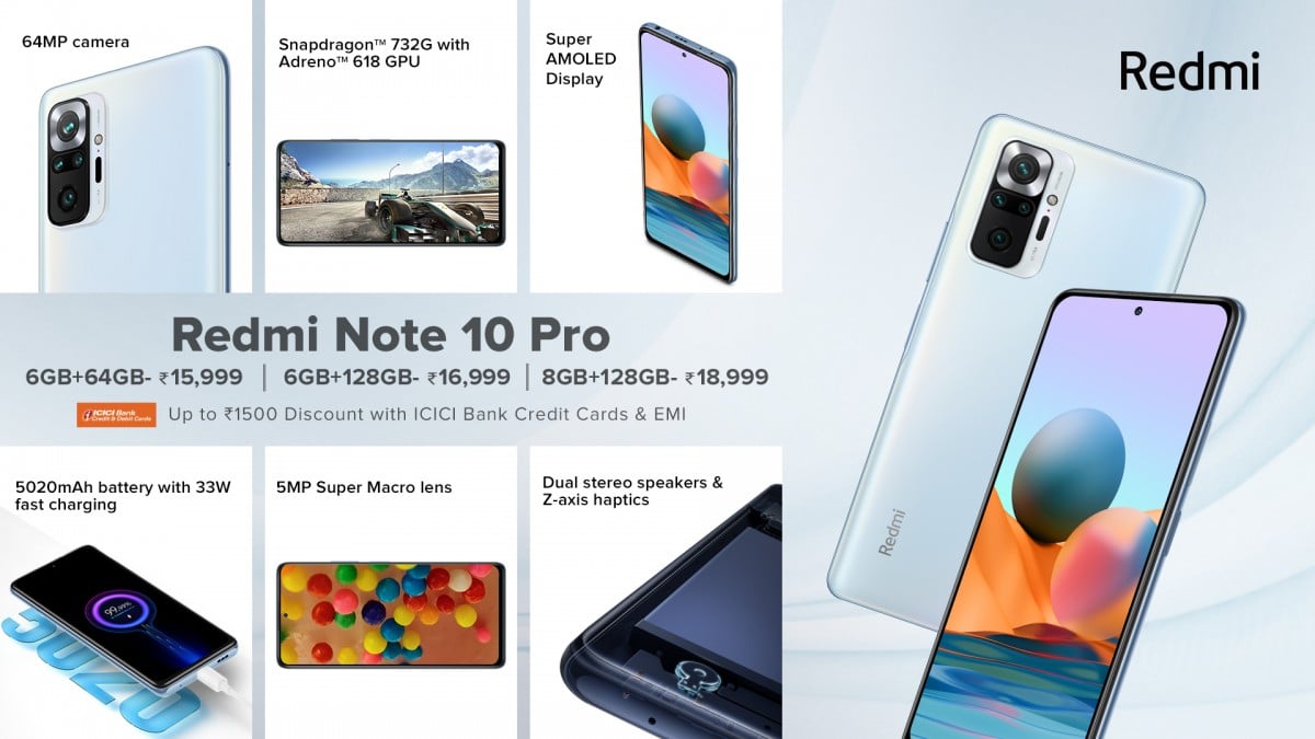 قیمت های شیائومی Redmi Note 10 Pro