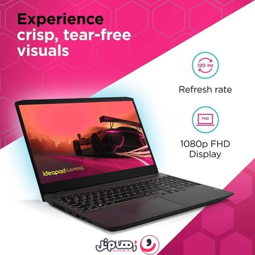 لپ تاپ 15.6 اینچی لنوو IdeaPad Gaming 3 رهام تل 1