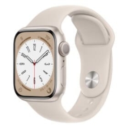 اپل واچ سری 8 مدل 41mm بدنه آلومینیوم با بند سیلیکونی