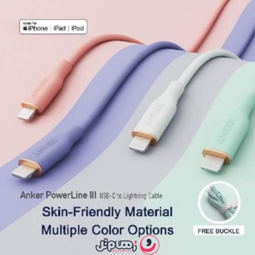 کابل تبدیل Type-C به لایتنینگ انکر مدل A8662H11 طول 0.9 متر