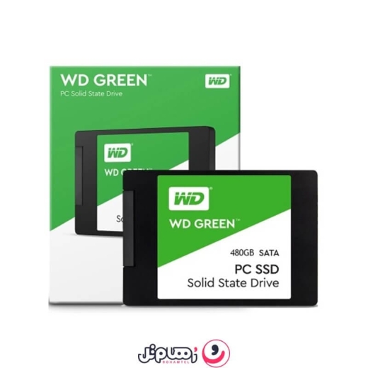 حافظه SSD اینترنال وسترن دیجیتال مدل Green WDS480G3G0A SATA III 2.5 inch