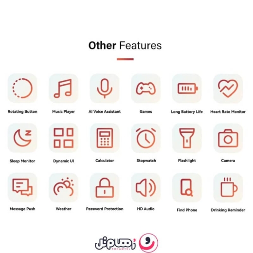 ساعت هوشمند کیسلکت مدل SMART KS