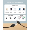 کابل تبدیل USB به لایتنینگ انکر مدل Anker PowerLine III A8812 طول 0.9 متر