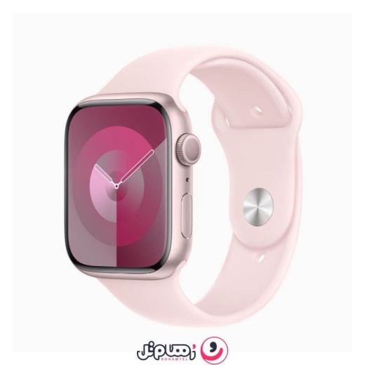 اپل واچ سری 9 مدل 45mm بدنه آلومینیوم با بند سیلیکونی