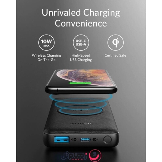 پاوربانک انکر مدل A1617 PowerCore III ظرفیت 10000 میلی آمپر ساعت