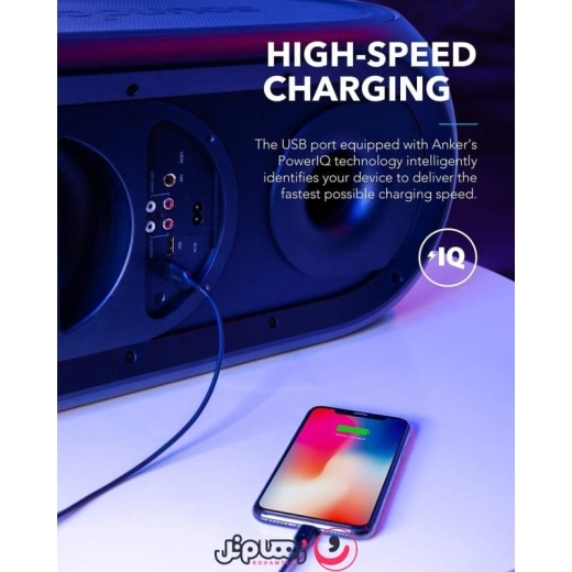 اسپیکر بلوتوثی قابل حمل انکر مدل Anker Soundcore Rave Plus A3391