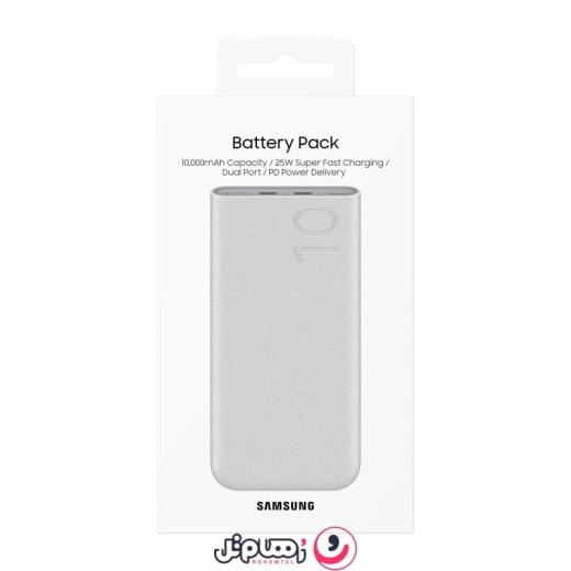پاوربانک 10,000 میلی‌ آمپر 25 واتی سامسونگ مدل Samsung EB-P3400 PD