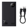 پاوربانک 2۰,۰۰۰ میلی&zwnj;آمپر ۳۰ واتی بیسوس مدل Baseus Adaman2 PPAD0501 Super VOOC