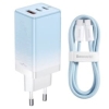 شارژر دیواری ۶۵ واتی بیسوس مدل Baseus GaN3 Pro Fast Charger CCGP0501