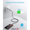کابل تبدیل Type-C به لایتنینگ انکر مدل Anker PowerLine+ II A8652