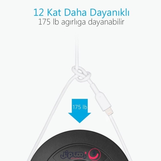 کابل تبدیل USB به لایتنینگ انکر مدل Anker Powerline Lightning A8111