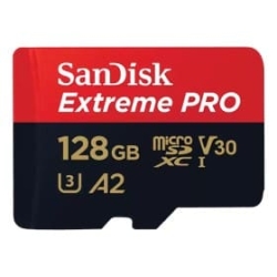 کارت حافظه سن دیسک Extreme Pro مدل microSDXC UHS-I ظرفیت 128 گیگابایت