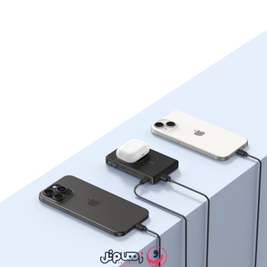 پاوربانک 10,000 میلی&zwnj; آمپر 20 واتی انکر مدل Anker MagGo Power Bank A1652