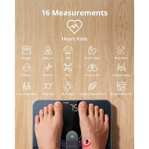 ترازو هوشمند انکر مدل Anker Eufy Smart Scale P2 Pro T9149