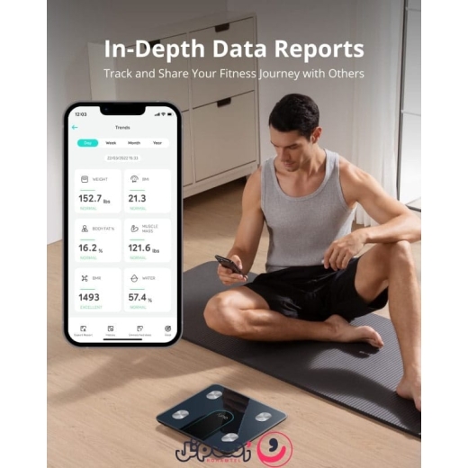 ترازو هوشمند انکر مدل Anker Eufy Smart Scale P2 T9148