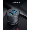 شارژر فندکی انکر 36 وات مدل Anker PowerDrive III 2-Port 36W Alloy A2729