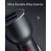 شارژر فندکی انکر 36 وات مدل Anker PowerDrive III 2-Port 36W Alloy A2729