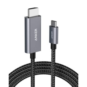 کابل تبدیل Type-C به HDMI انکر مدل Anker USB-C to HDMI 4K 60Hz A8730 طول 1.8 متر