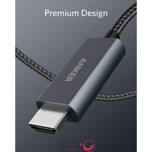 کابل تبدیل Type-C به HDMI انکر مدل Anker USB-C to HDMI 4K 60Hz A8730 طول 1.8 متر