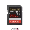 کارت حافظه سن دیسک Extreme Pro مدل SDXC UHS-I ظرفیت 256 گیگابایت