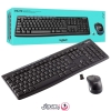 کیبورد و ماوس بی سیم لاجیتک مدل Logitech MK270