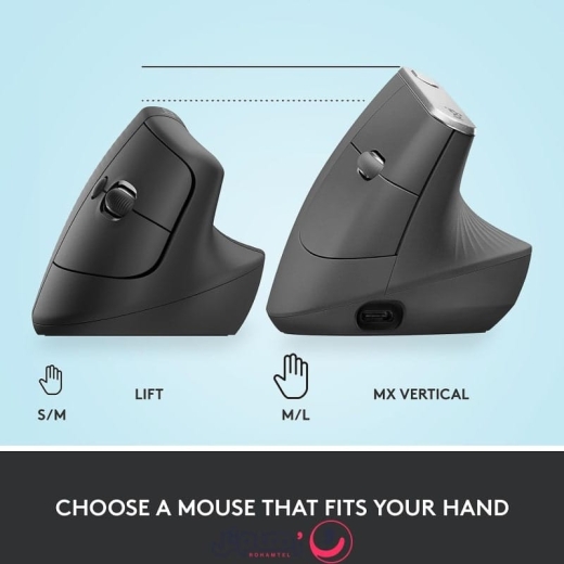 ماوس بی سیم لاجیتک Logitech Lift Vertical Ergo