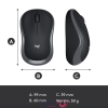 ماوس بی سیم لاجیتک مدل Logitech M186
