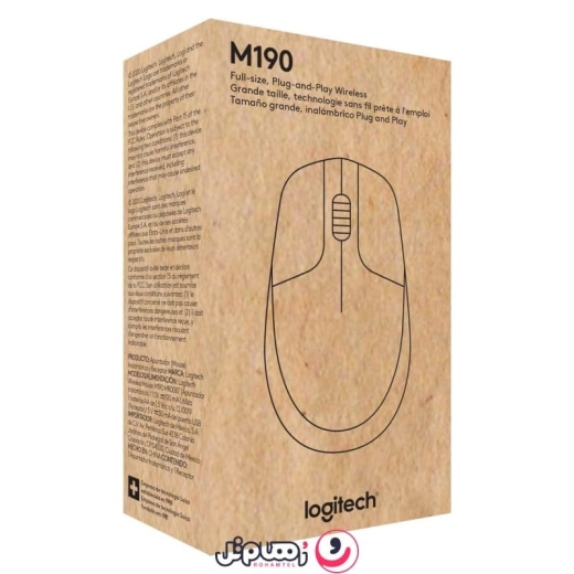 ماوس بی سیم لاجیتک مدل Logitech M190