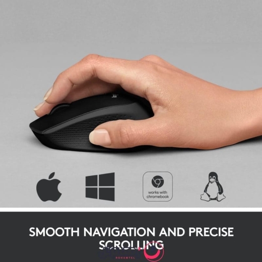 ماوس بی سیم لاجیتک مدل Logitech M330 Silent Plus