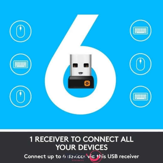 ماوس بی سیم لاجیتک مدل Logitech M705
