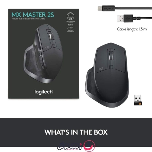 ماوس بی سیم لاجیتک مدل Logitech MX Master 2S