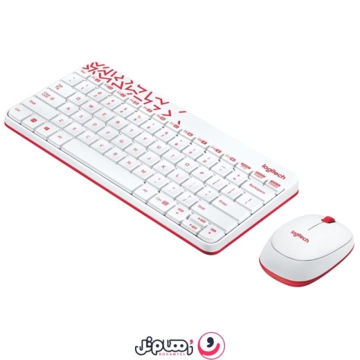 کیبورد و ماوس بی سیم لاجیتک مدل Logitech MK240 Nano
