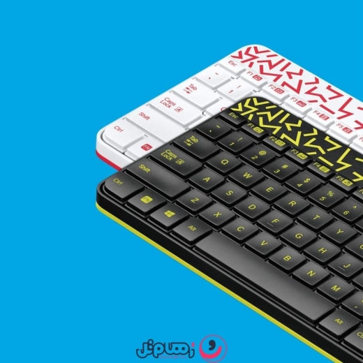 کیبورد و ماوس بی سیم لاجیتک مدل Logitech MK240 Nano