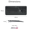 کیبورد و ماوس بی سیم لاجیتک مدل Logitech MK540