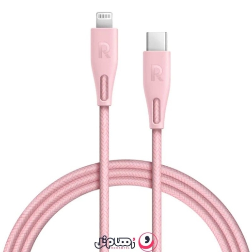 کابل تبدیل Type-C به لایتنینگ راوپاور مدل RP-CB1017 طول 1.2 متر