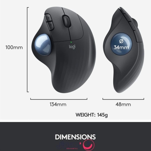 ماوس بی سیم لاجیتک Logitech ERGO M575