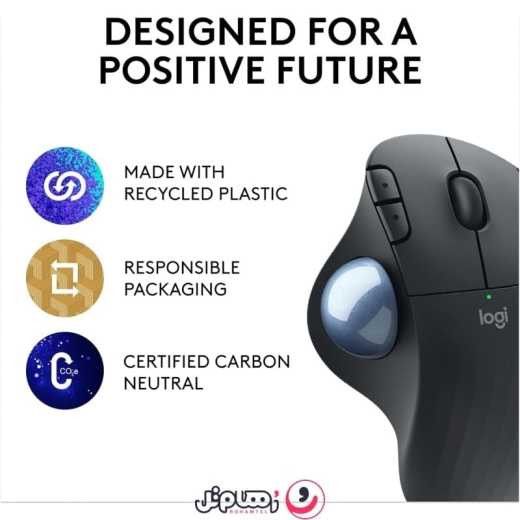 ماوس بی سیم لاجیتک Logitech ERGO M575