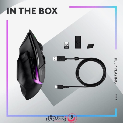 ماوس بی سیم لاجیتک Logitech G502 X Plus Lightspeed