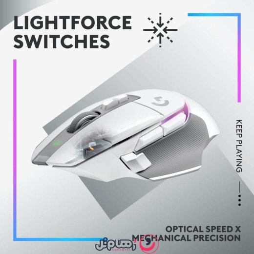 ماوس بی سیم لاجیتک Logitech G502 X Plus Lightspeed