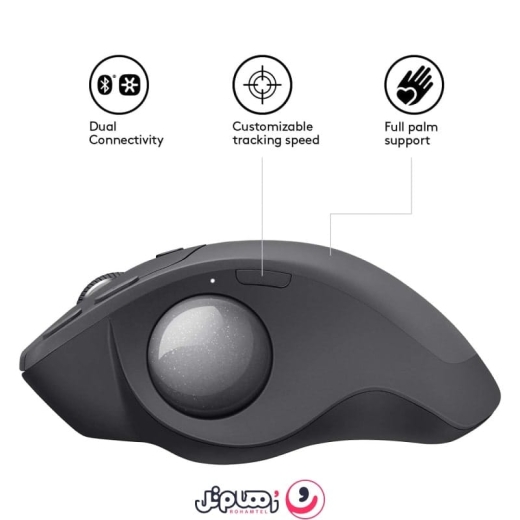 ماوس بی سیم لاجیتک Logitech MX ERGO Wireless Trackball