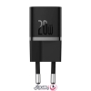 شارژر دیواری بیسوس مدل Baseus GaN5 Fast Charger Mini 1C 20W EU CCGN0501 با توان 20 وات