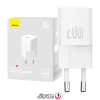 شارژر دیواری بیسوس مدل Baseus GaN5 Fast Charger Mini 1C 20W EU CCGN0501 با توان 20 وات