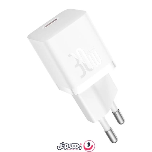 شارژر دیواری بیسوس مدل Baseus GaN5 Fast Charger Mini 1C 30W EU CCGN0704 با توان 30 وات