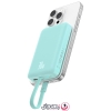 پاوربانک بیسوس مدل Magnetic Mini Wireless ظرفیت 10,000 میلی آمپر (30W)