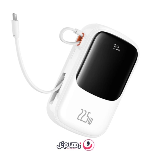 پاوربانک بیسوس مدل +Qpow Pro ظرفیت 20,000 میلی آمپر (22.5W)