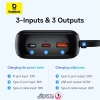 پاوربانک بیسوس مدل +Qpow Pro ظرفیت 20,000 میلی آمپر (22.5W)