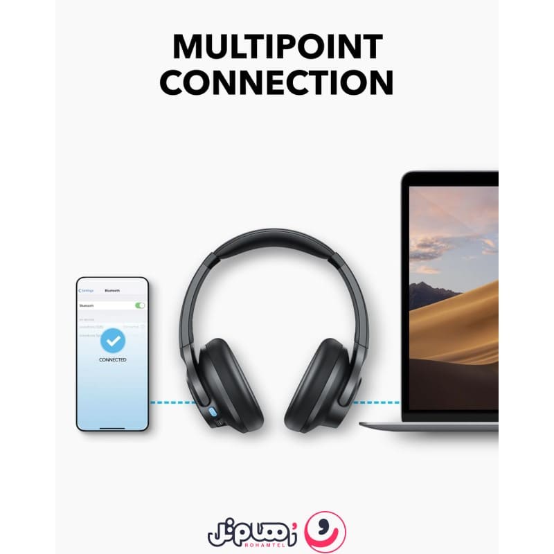 هدفون بلوتوثی انکر مدل Soundcore Q11i
