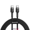 کابل تبدیل Type-C به Type-C بیسوس مدل Baseus Cable Cafule PD2.0 CATKLF-H طول 2 متر با توان 60 وات